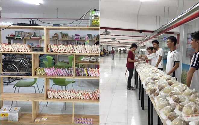 Góc san sẻ yêu thương: Miễn phí mọi nhu yếu phẩm cho sinh viên khó khăn của Trường ĐH Sư phạm Kỹ thuật TP.HCM Ảnh 2