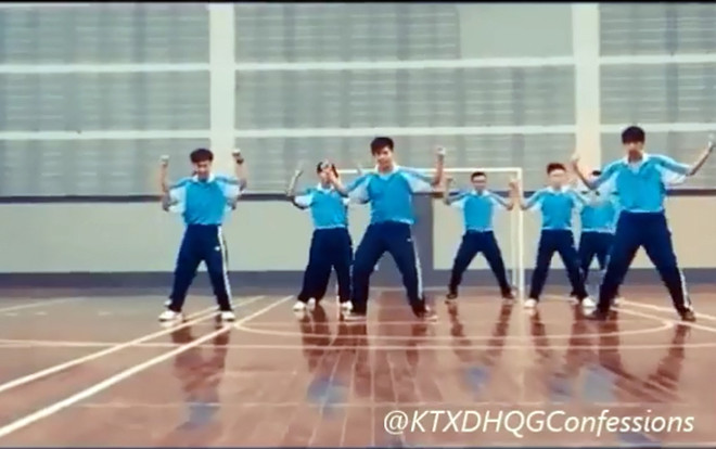 Nam sinh ĐH Bách khoa TP.HCM 'hạ gục' trái tim bão nữ sinh nhờ điệu nhảy Aerobic 'dẻo như kẹo kéo' Ảnh 2