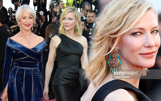 Thảm đỏ Cannes 2018 ngày 5: Cate Blanchett, Helen Mirren sang chảnh làm lu mờ hết 'hội chị em bạn dì' Ảnh 2
