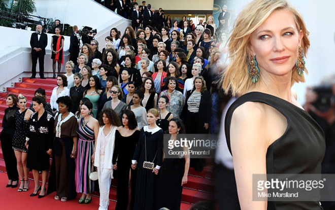 Cate Blanchett tập hợp 82 ngôi sao để kêu gọi sự bình đẳng về nữ quyền tại LHP Cannes 2018 Ảnh 2