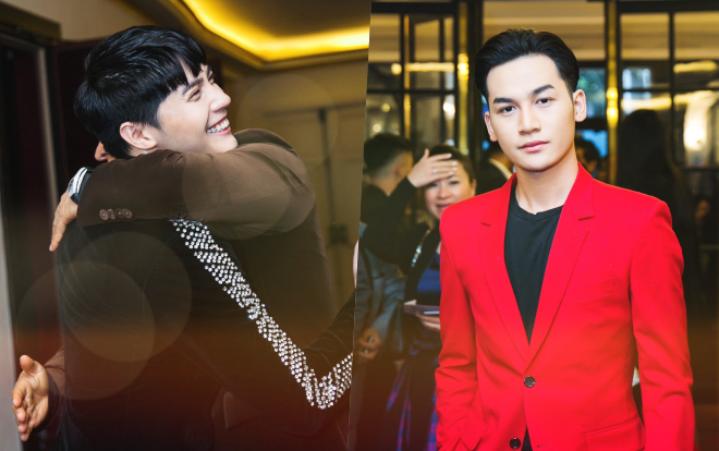 Noo Phước Thịnh - Ali Hoàng Dương chọn tone 'đen đỏ' lịch lãm, nổi bật giữa trời Paris Ảnh 2