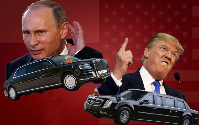 Đọ siêu xe limosine của Tổng thống Mỹ Donald Trump và Tổng thống Nga Vladimir Putin Ảnh 2