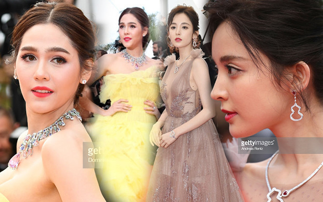 Cổ Lực Na Trát xinh như mộng, Chompoo Araya thống trị thảm đỏ ngày 6 Cannes 2018 Ảnh 2