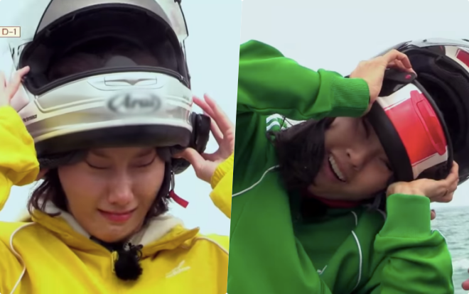 Cận cảnh Yoona, Hyori khóc thét khi bị mắc kẹt trong mũ bảo hiểm Ảnh 2