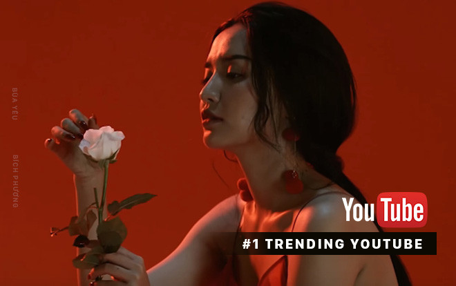 'Bùa Yêu' của Bích Phương đang số 1 tại Việt Nam, 'Chạy ngay đi' rơi khỏi vị trí dẫn đầu top thế giới Ảnh 2