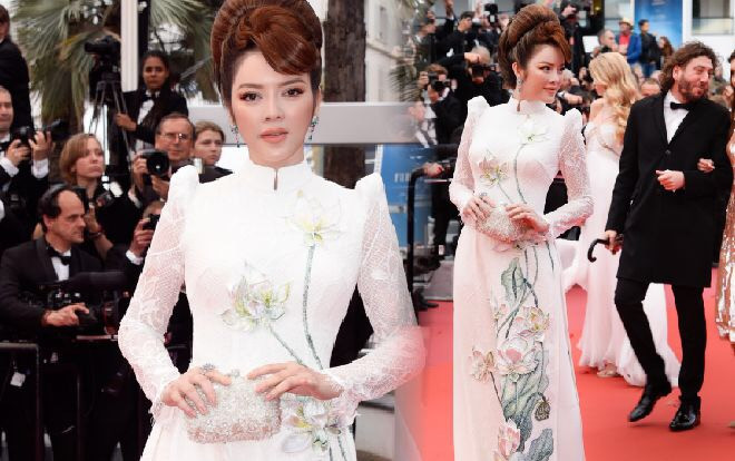 Thảm đỏ Cannes ngày 7: Lý Nhã Kỳ kiêu sa trong tà áo dài Việt, đọ sắc cùng các mỹ nhân châu Á Ảnh 2