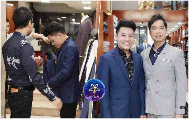 HLV Ngọc Sơn tất bật sắm sửa trang phục cho học trò trước giờ G Chung kết Thần tượng Bolero Ảnh 2