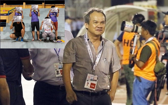 Nhóm CĐV mặc áo CLB Hà Nội chế giễu, xúc phạm bầu Đức Ảnh 2