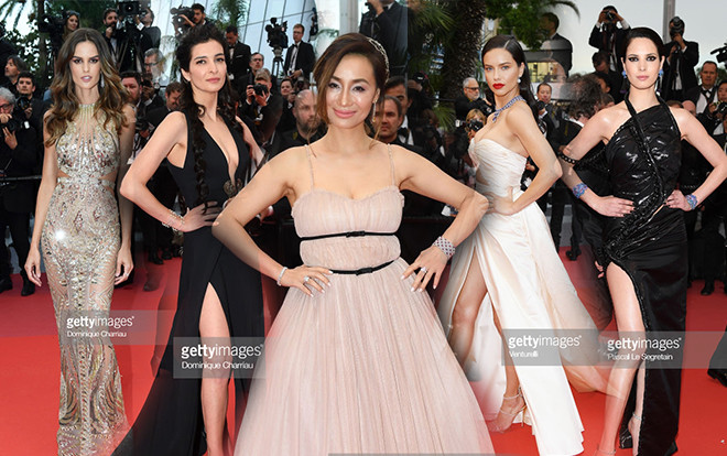 Thảm đỏ Cannes ngày 9: Sao Hollywood gốc Việt Maggie Q đối đầu loạt mỹ nhân chân dài Ảnh 2