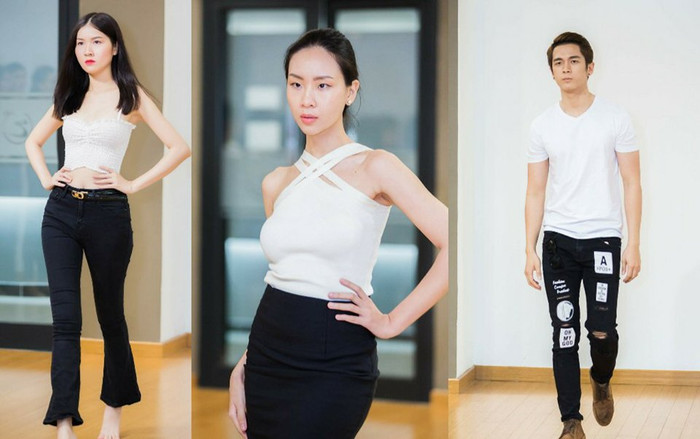 Dàn thí sinh Siêu mẫu VN cởi giày, nhón gót catwalk 'thần sầu' trong buổi huấn luyện đầu tiên Ảnh 2