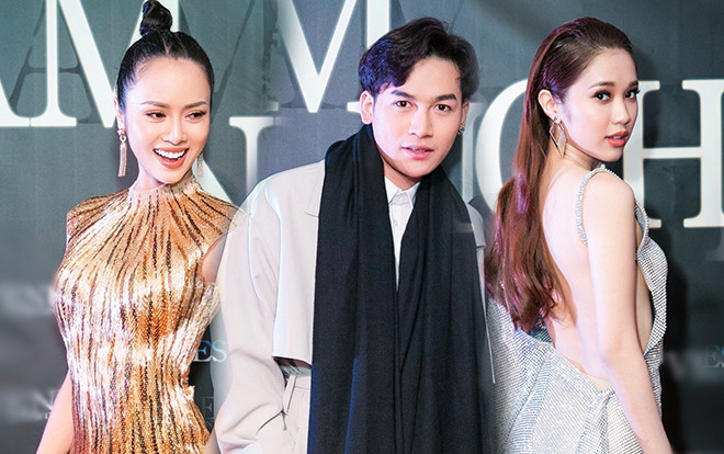Vũ Ngọc Anh - Quỳnh Hương 'nóng bỏng mắt', Ali Hoàng Dương bảnh bao trong đêm tiệc tại Cannes 2018 Ảnh 2