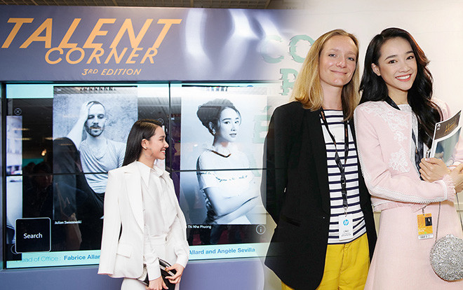 Lần đầu sản xuất phim, Nhã Phương được giới thiệu ở Thư viện chân dung tại LHP Cannes 2018 Ảnh 2