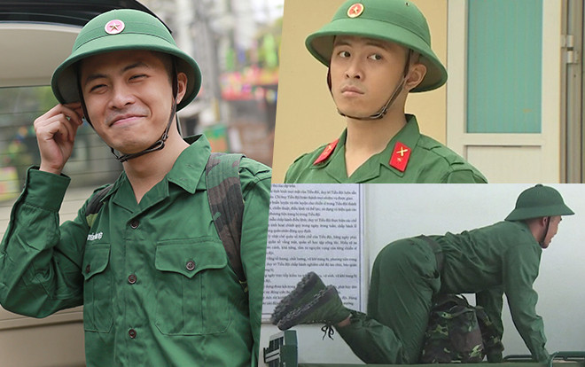 Lúc nào cũng hoang mang, Gin Tuấn Kiệt đích thị là 'mỹ nam ngơ ngác' của Sao nhập ngũ mùa 5 Ảnh 2