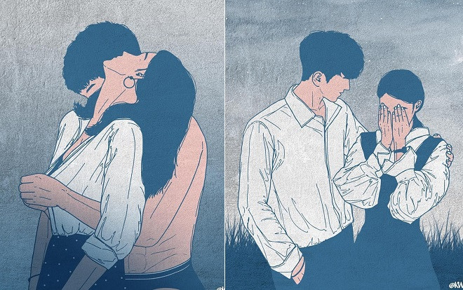 Bộ tranh 365 sắc thái lãng mạn và đam mê của tình yêu sẽ khiến bạn muốn yêu ngay lập tức Ảnh 2