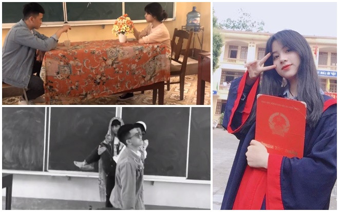 Trầm trồ trước màn cosplay MV 'Chạy ngay đi' chất như nước cất của học sinh Yên Bái Ảnh 2