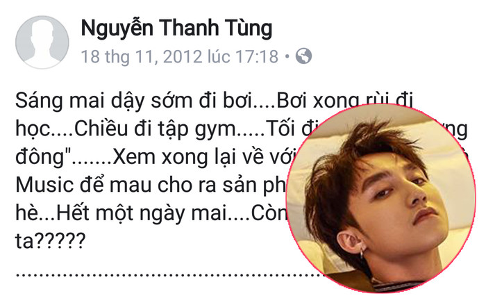 Nhìn mà xem, Sơn Tùng cũng có thời ‘trẻ trâu’ như ai Ảnh 2