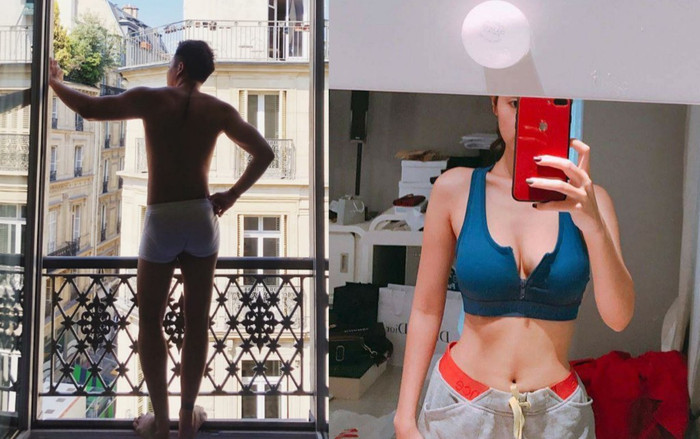 Midu gia nhập hội mỹ nhân Vbiz khoe ngực, Hoàng Ku diện nội y khoe vòng 3 Ảnh 2