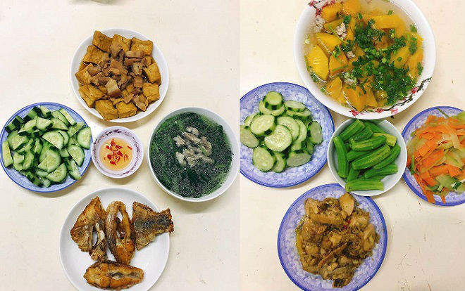 Nàng sinh viên trường Y đảm đang nấu ăn cho 7 người chỉ hết chưa đến 70 nghìn đồng/bữa Ảnh 2