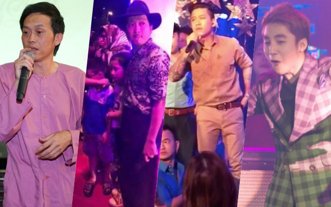 Muôn kiểu phản ứng của sao Việt khi bị khán giả bất ngờ ném đồ lên sân khấu Ảnh 2