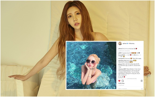 Qri bất ngờ 'nhử' fan bằng tiếng Việt, T-ara chuẩn bị tái hợp và trở lại Việt Nam? Ảnh 2