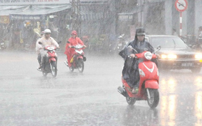 Miền Bắc cuối tuần mưa to Ảnh 2