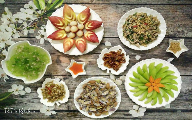 Mẹ Hà Nội chia sẻ những mâm cơm mùa hè mát mắt, đảm bảo trời nóng mấy vẫn ăn sạch trơn Ảnh 2