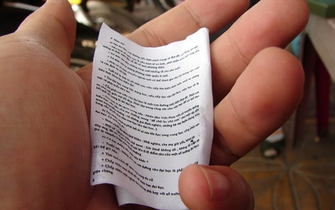 Công an tăng cường kiểm tra, yêu cầu đóng cửa các hàng photocopy trong suốt kỳ thi THPT Quốc gia Ảnh 2