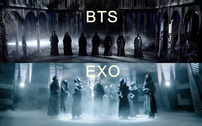 Sân khấu comeback của BTS bị fan EXO tố 'mượn ý tưởng' 6 năm trước, đây là phản ứng từ ARMY Ảnh 2