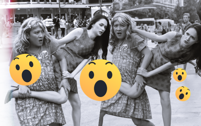 Clip độc quyền: Trường Giang thẳng tay 'xử đẹp' Hương Giang hậu trường MV 'Manbirth' Ảnh 2