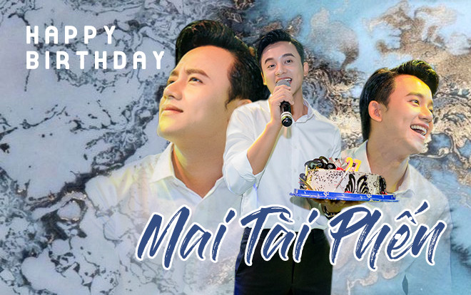 1001 biểu cảm đáng yêu của 'thầy giáo mưa' Mai Tài Phến tại offline mừng sinh nhật Ảnh 2