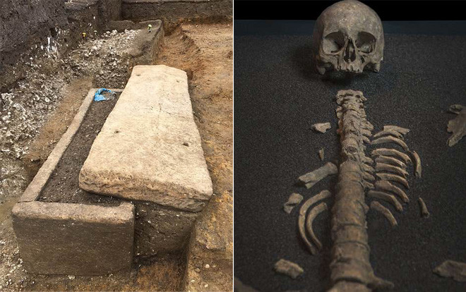 Khai quật bộ xương 1.600 tuổi của người phụ nữ La Mã giàu có Ảnh 2