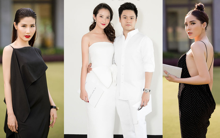 Trang điểm hợp mốt, bạn gái của Phan Thành muôn phần xinh đẹp giữa rừng sao Ảnh 2