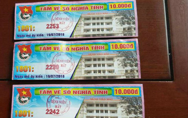 Thực hư vụ bệnh viện tự in ấn, phát hành vé số Ảnh 2