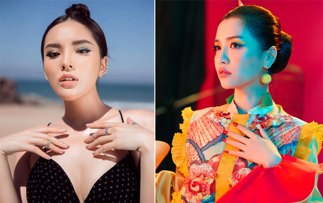 Kỳ Duyên đẹp ma mị với đôi mắt xanh khói, Minh Hằng trang điểm thật 'đáng sợ' Ảnh 2