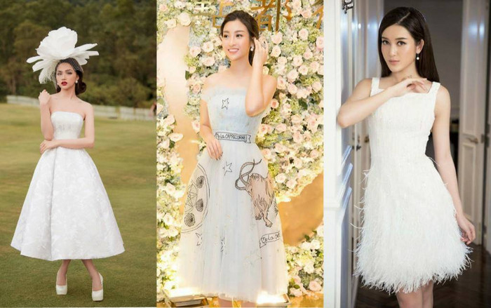 Đầm tua rua, váy công chúa là 2 'vũ khí' lợi hại, giúp sao Việt giựt hết spotlight trên thảm đỏ Ảnh 2