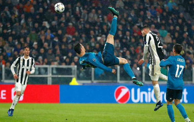 Clip: Bất ngờ với top 10 bàn thắng đẹp nhất Champions League 2017/18 Ảnh 2