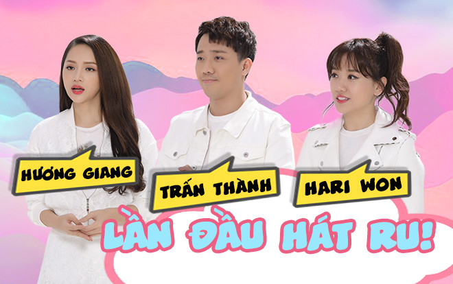 Chỉ có tại 'Manbirth 2018': Trấn Thành - Hari Won - Hương Giang lần đầu hát ru không thể ngọt hơn Ảnh 2