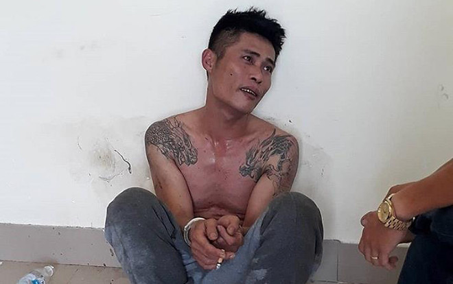 Chân dung đối tượng xăm trổ dùng dao khống chế nữ nhân viên công ty cấp nước Ảnh 2