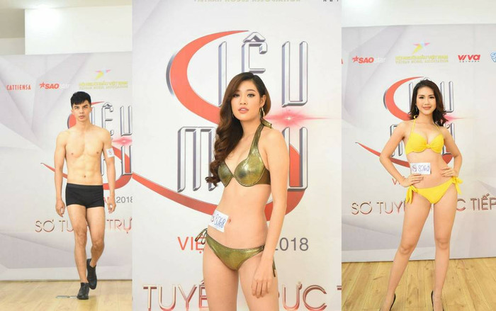Trầm trồ trước thân hình chuẩn như tạc tượng cuả dàn thí sinh 'Siêu mẫu Việt Nam' trong phần thi bikini Ảnh 2