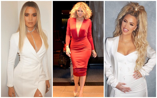Dù bị bạn trai phản bội ngay khi 'lâm bồn', bà mẹ đơn thân Khloe Kardashian vẫn thon gọn và xinh đẹp Ảnh 2