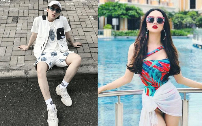 Sơn Tùng thời thượng cùng cây đồ tông sáng, hoa hậu Hương Giang diện áo tắm đỏ rực 'thiêu đốt' cả mùa hè Ảnh 2