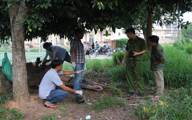 Cụ ông nhặt ve chai tử vong bất thường trong tư thế úp mặt xuống đất Ảnh 2