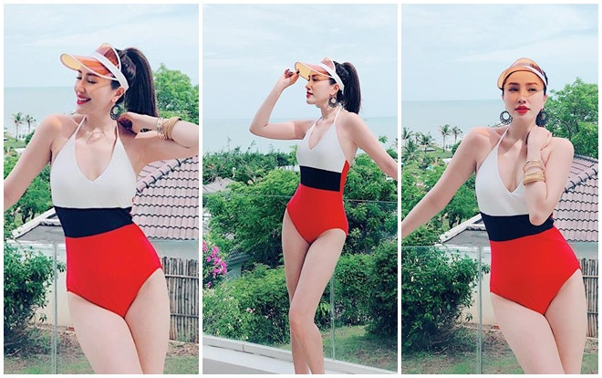 Nối bước Đông Nhi, đến lượt Bảo Thy tung ảnh bikini nóng bỏng khoe thân hình nuột nà Ảnh 2