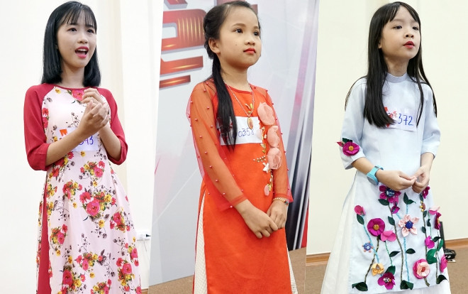Hát hay đã đành, dàn 'thiên thần nhí' còn gây ấn tượng khi diện áo dài tại vòng casting The Voice Kids 2018 Ảnh 2