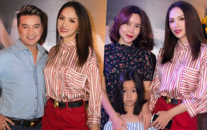 Hương Giang xuất hiện rạng rỡ, thân thiết hội ngộ Đàm Vĩnh Hưng và Lưu Hương Giang tại sự kiện Ảnh 2