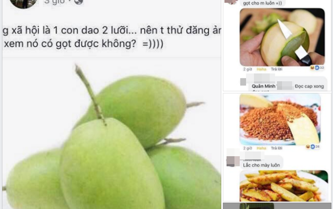Không tin MXH là con dao 2 lưỡi, thanh niên lên mạng thách '500 anh em' gọt xoài online và cái kết bất ngờ Ảnh 2