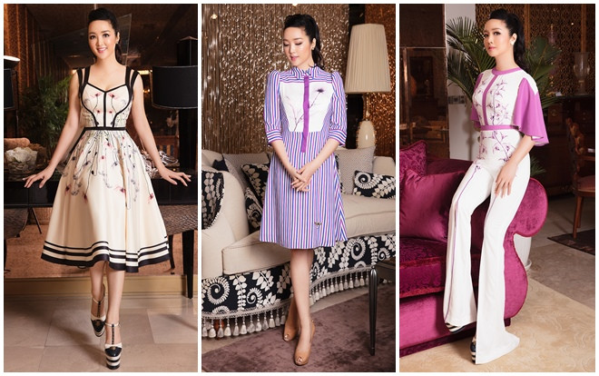 Không cần hở bạo, Hoa hậu 'không tuổi' Giáng My vô cùng quyến rũ với dáng vóc chuẩn Ảnh 2