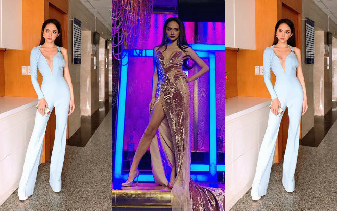 Dưới 1,7 mét, Hương Giang vẫn tự tin gia nhập đường đua với hội mỹ nhân thích khoe chân trần của Vbiz Ảnh 2