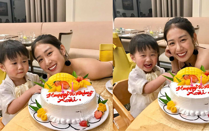 Biểu cảm 'chị Nguyệt' phiên bản nhí siêu đáng yêu của quý tử nhà Trang Lou - Tùng Sơn Ảnh 2