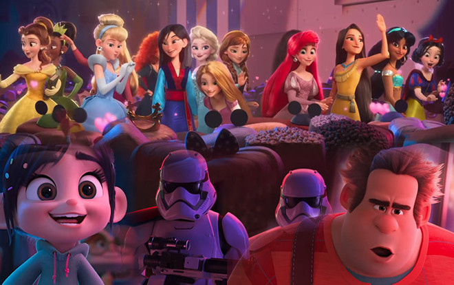 Trailer mới của 'Wreck-It Ralph 2': Vanellope bị Stormtroopers truy đuổi, diện kiến loạt công chúa Disney Ảnh 2
